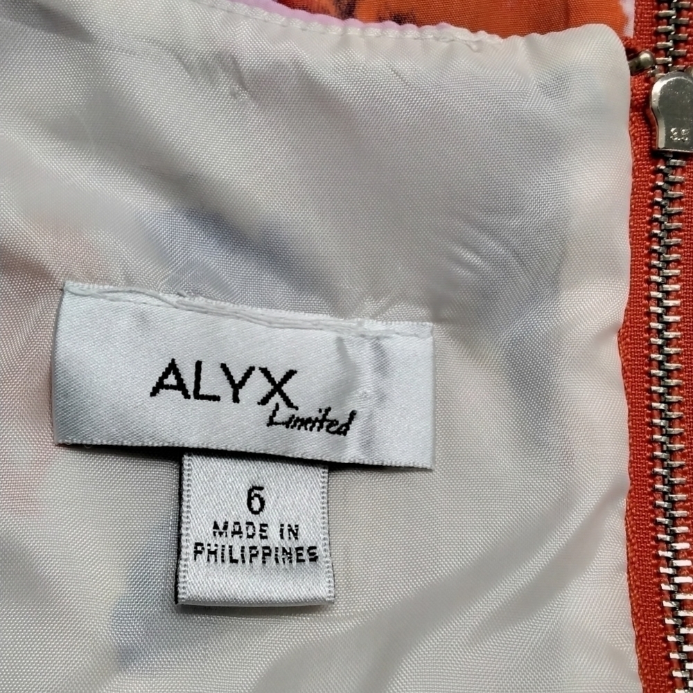 ALYX Limited Spring Has Sprung Multi Colored Dress Size 6 - Picture 6 of 6